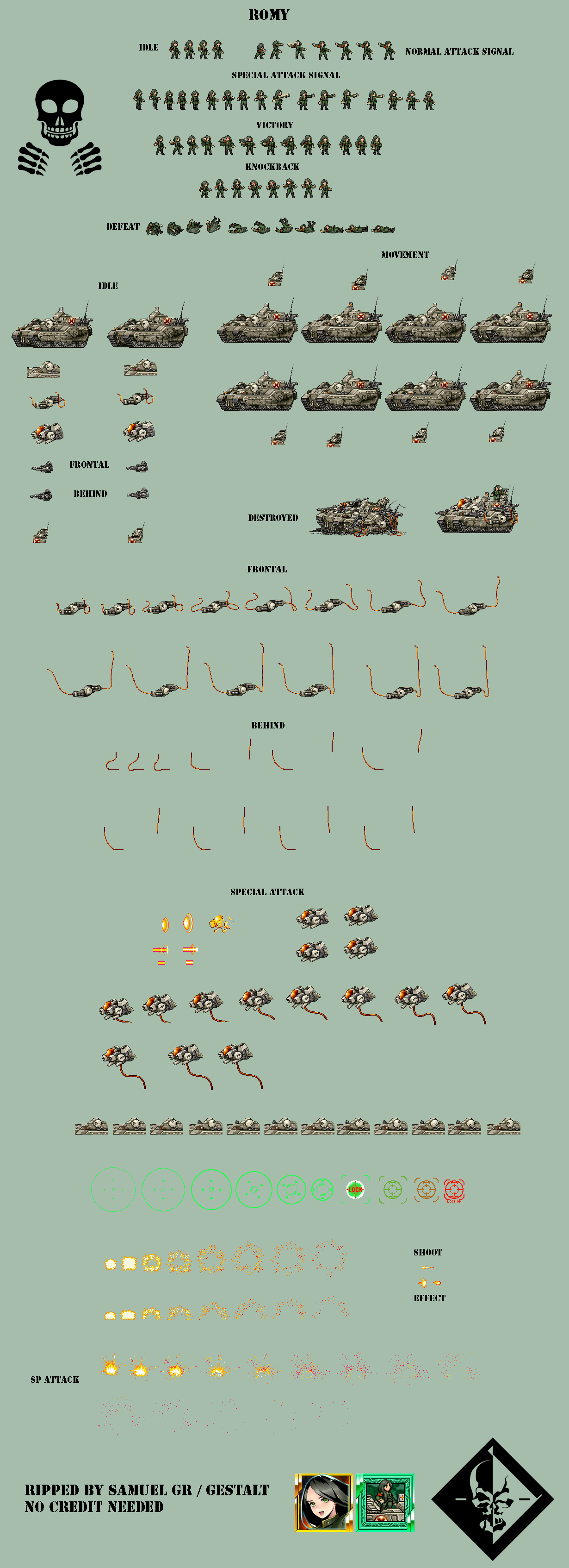 Metal Slug Attack - Romy