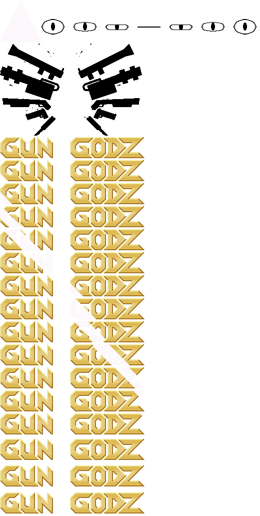 GUN GODZ - Title Screen Logo