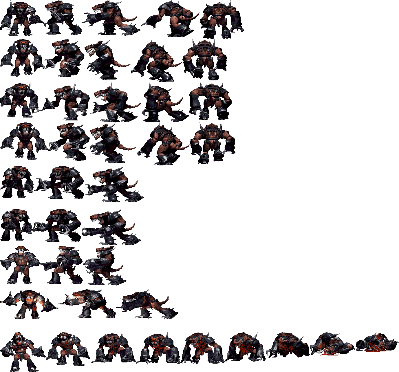 PC / Computer - Duke Nukem 3D - Cycloid Emperor (PS1) - The Spriters ...
