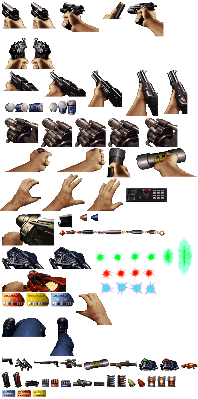Duke Nukem 3D - Weapons (N64)