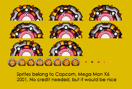 Mega Man X6 - Meta Wheeler F