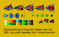 Mega Man X6 - Group Jet