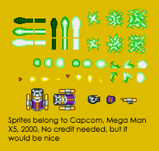 Mega Man X5 - Laser