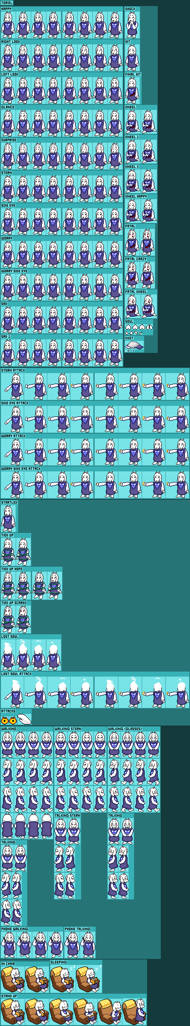 Toriel (Deltarune Battle-Style)