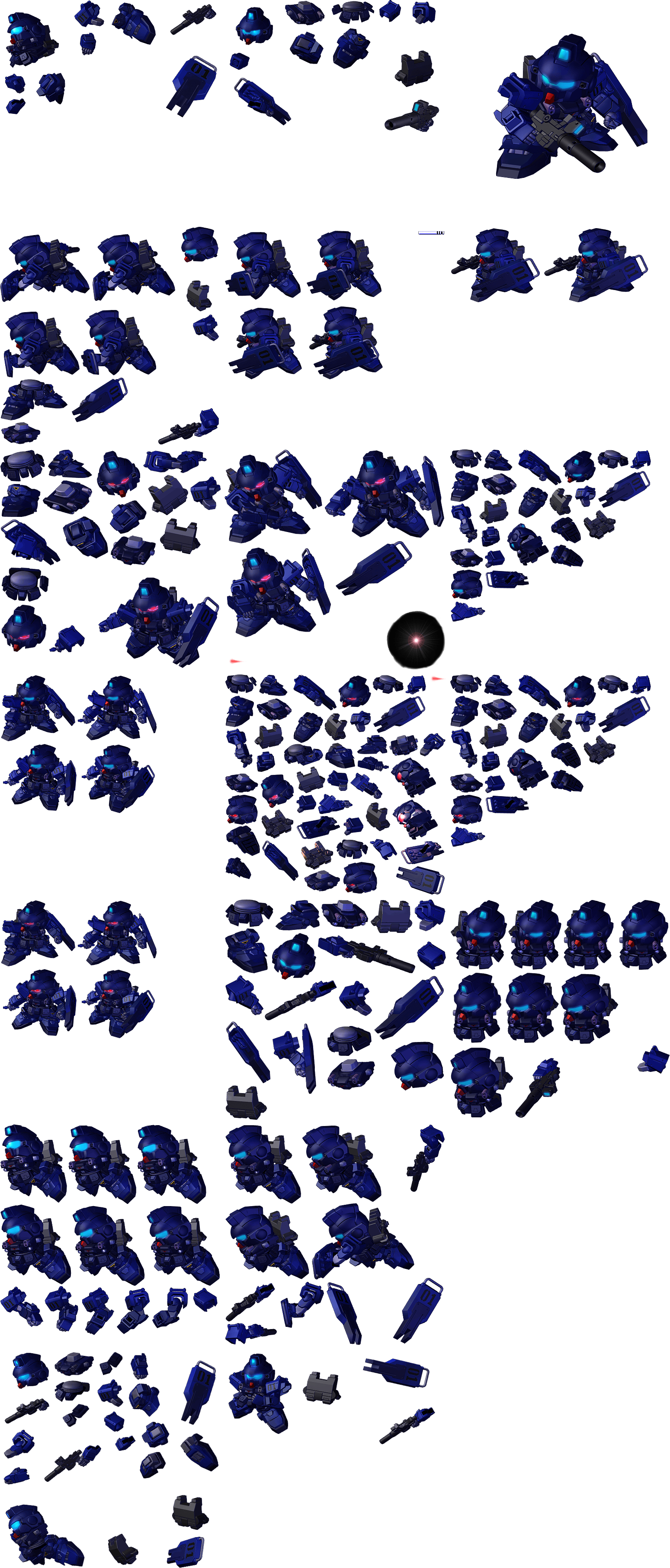 SD Gundam G Generation Wars - Blue Destiny Unit 1
