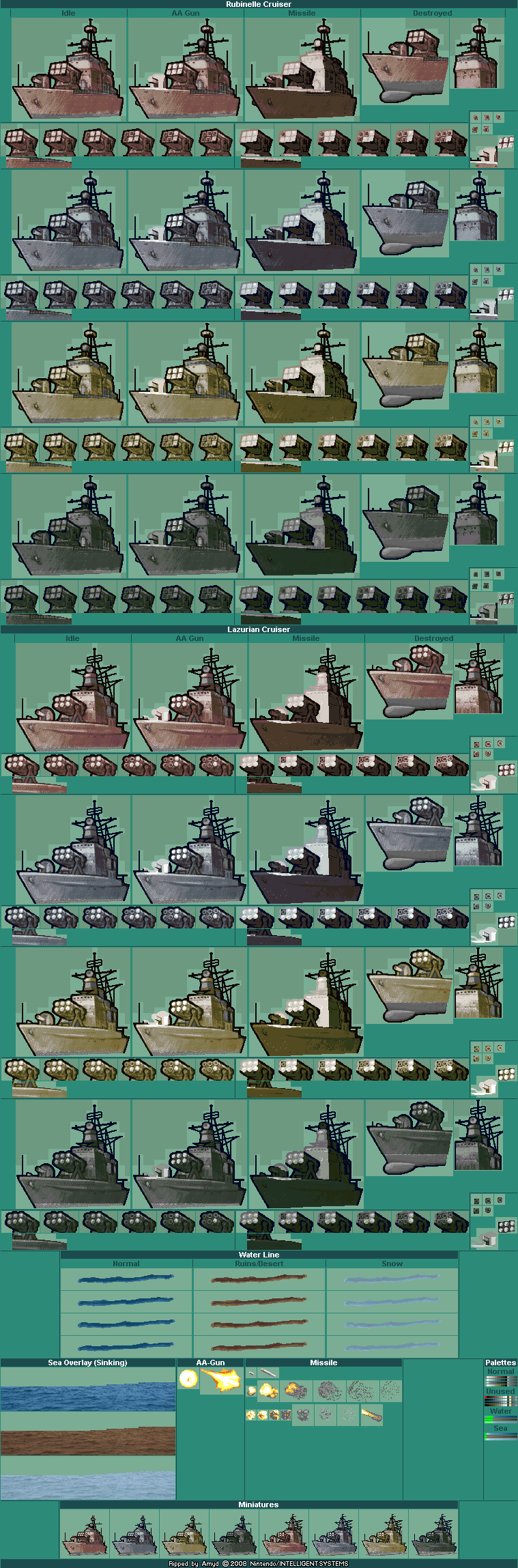 Advance Wars: Days of Ruin - Cruiser