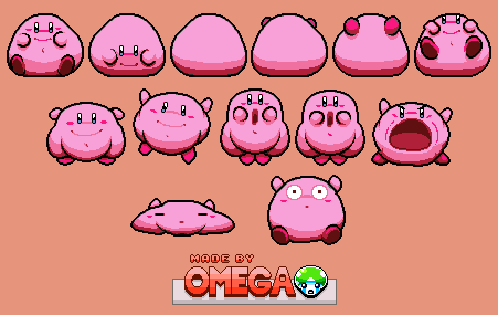 Kirby Customs - Kirby (The Binding of Isaac-Style)