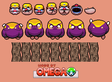 Wario Customs - Wario (The Binding of Isaac-Style)