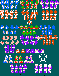 Dragon Warrior 2 - Overworld Characters