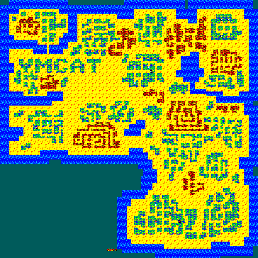 Gate Of Labyrinth - Overworld Map