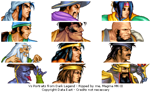 Dark Legend / Suiko Enbu - Vs Portraits