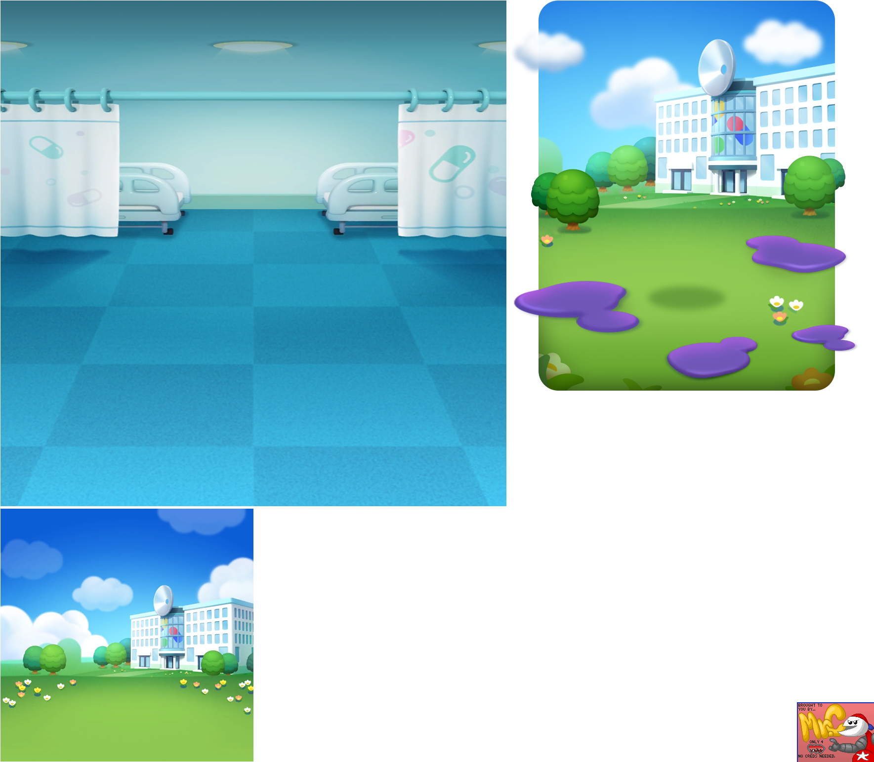 Dr. Mario World - Stage Event Background