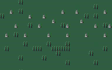 Fire Emblem: Gaiden (JPN) - Map 01 (Novis Cemetery)