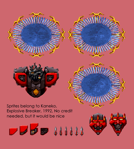 Explosive Breaker - Stage 3 Boss