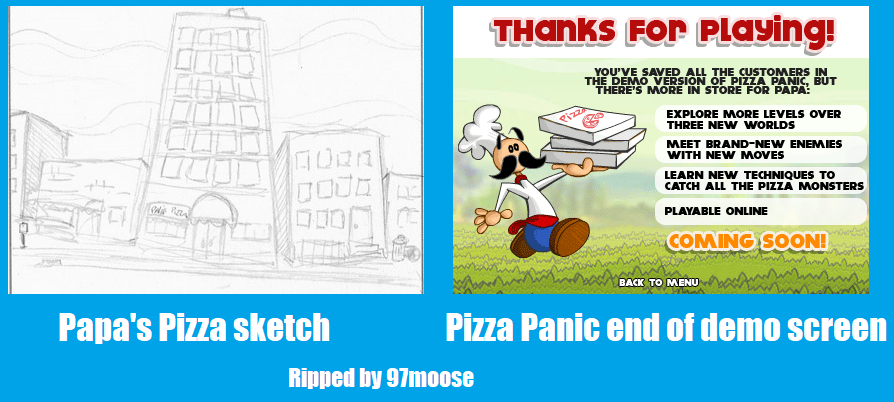 Papa Louie: When Pizzas Attack - Unused Images