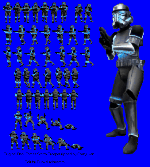 Star Wars Customs - Shadow Trooper (Dark Forces-Style)