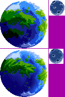 Earth & Moon (Early + Final)