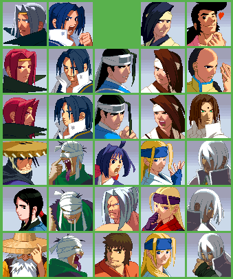 Last Blade 2 - Character Portraits