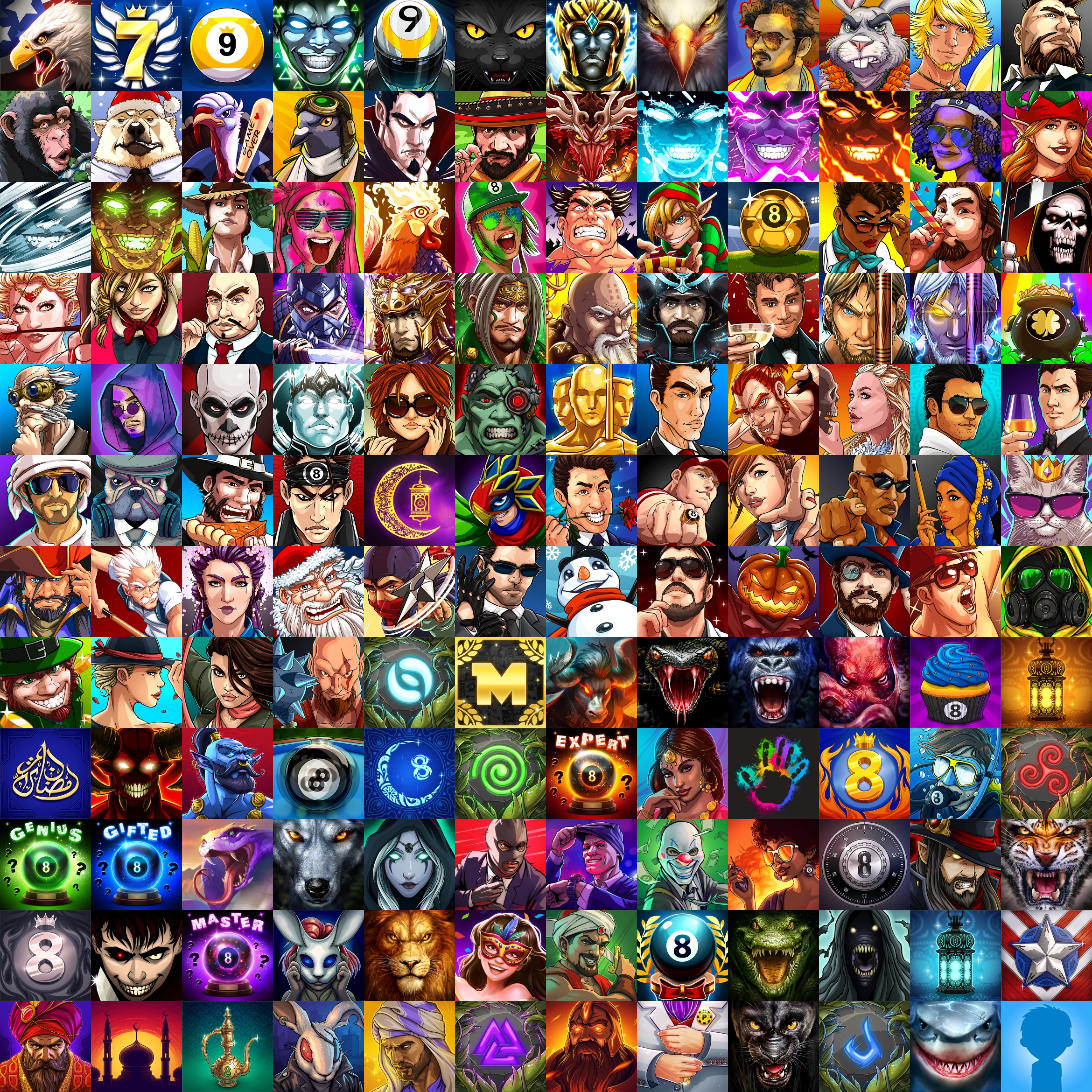 8 ball pool avatar on sale hd