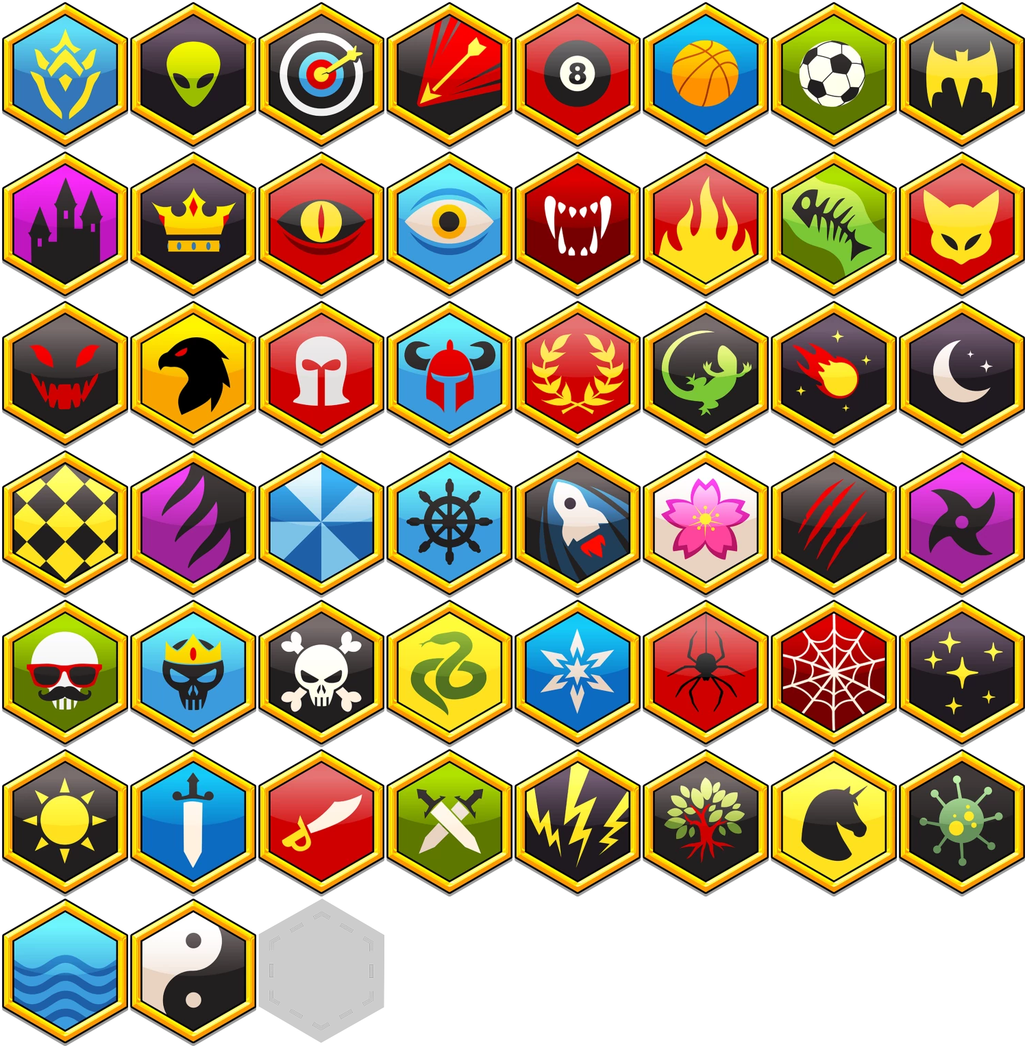 8 Ball Pool - Club Icons