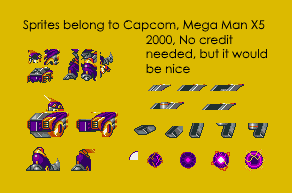 Mega Man X5 - Spark Gunner