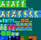 Cheetahmen - The Creation (Unlicensed) - General Sprites