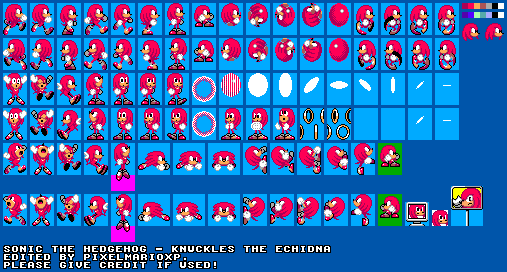 Knuckles (Master System-Style)