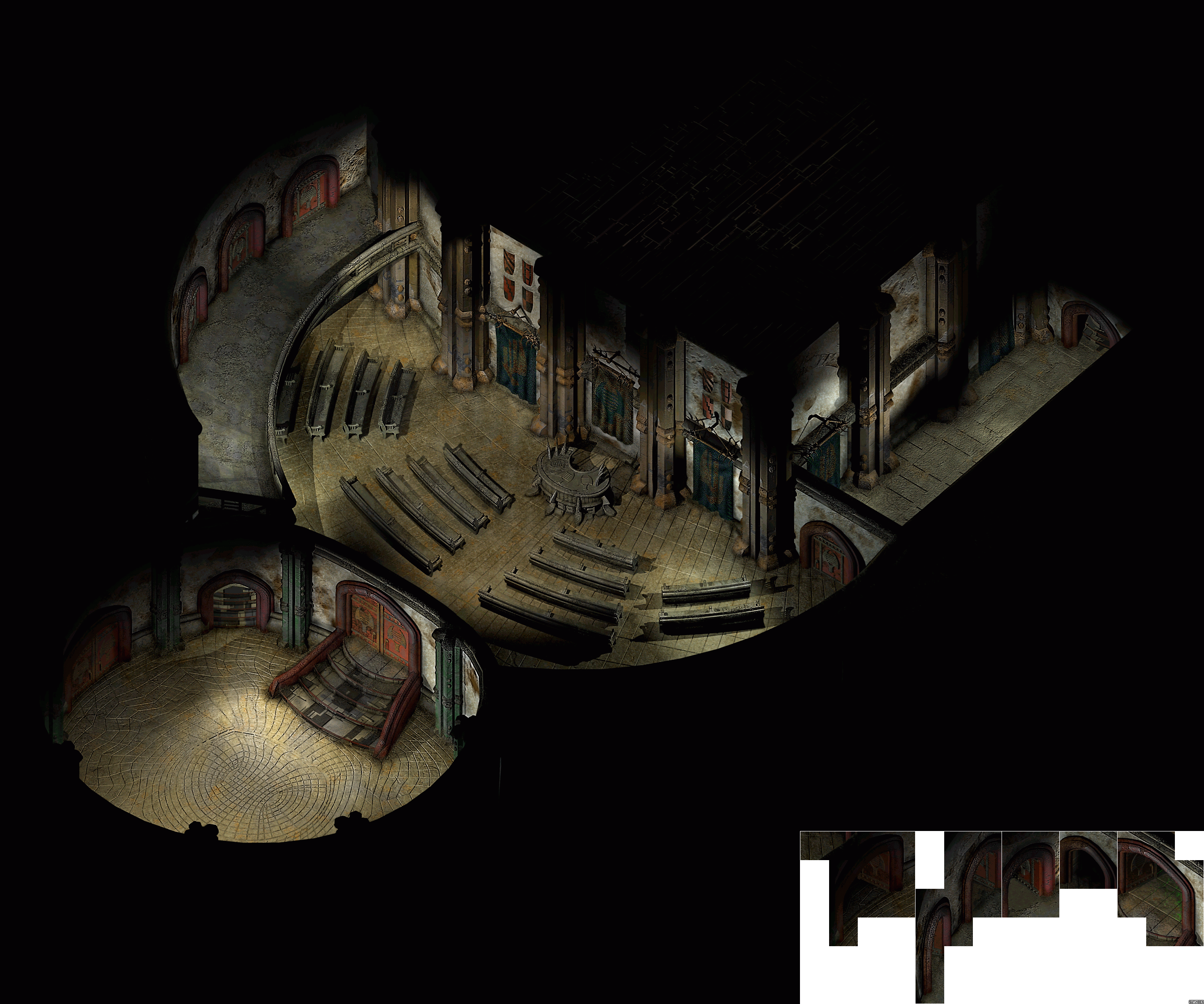 Planescape: Torment - Godman Hall