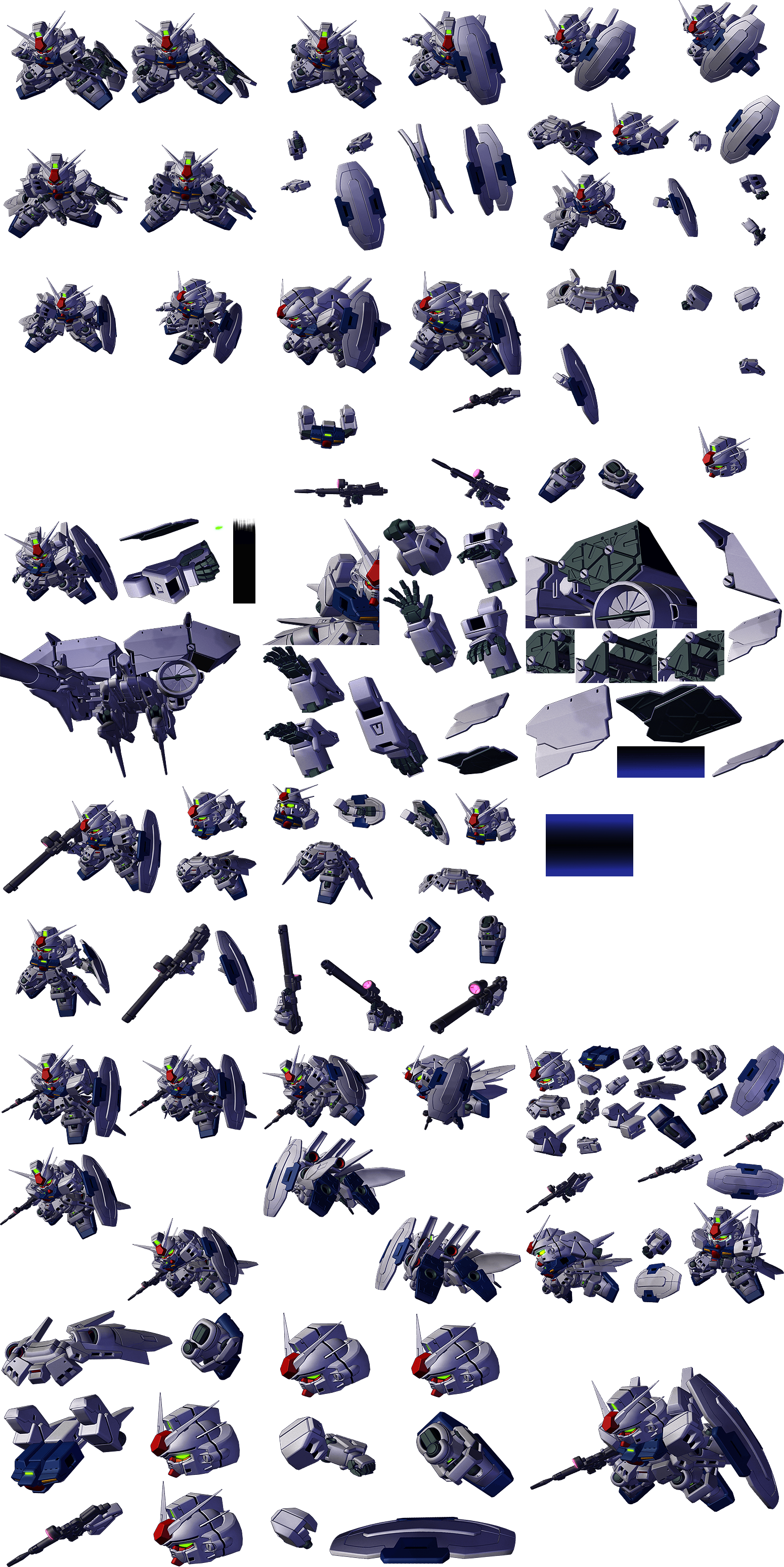 SD Gundam G Generation Wars - Gundam GP03