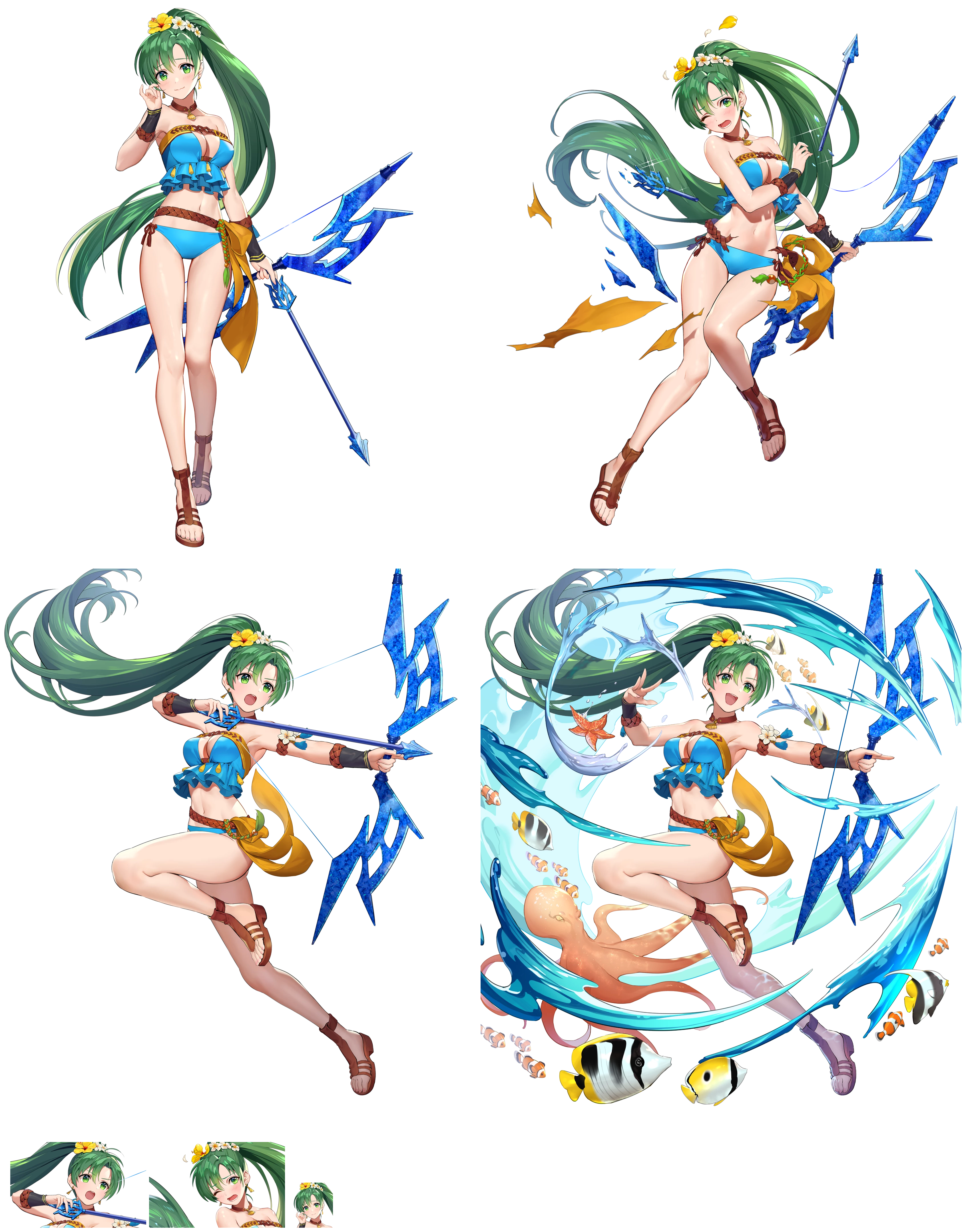 Fire Emblem: Heroes - Lyn (Summer Refreshes)