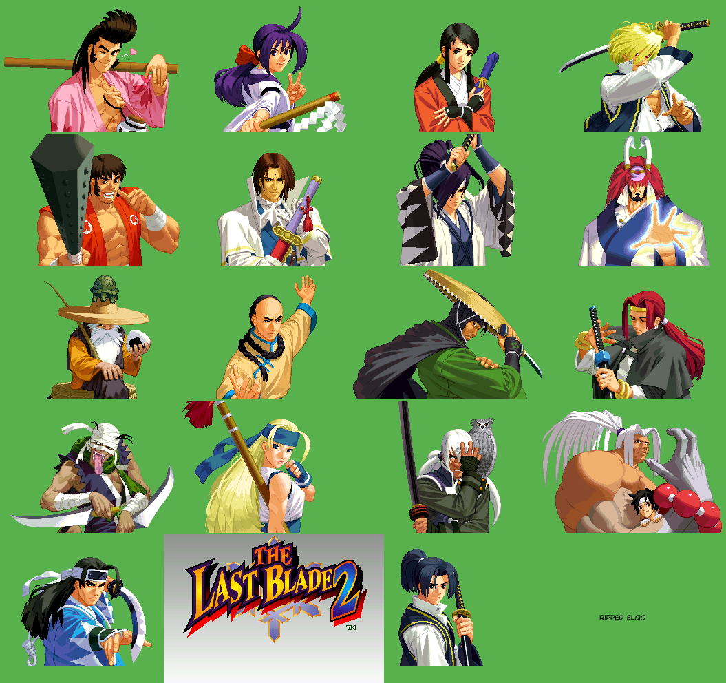 Last Blade 2 - Victory Portraits