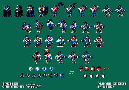 Mega Man Customs - Magic Man (NES-Style)