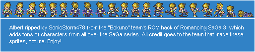 Romancing SaGa 3: Boku No (Hack) - Albert