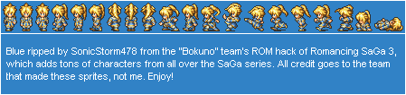 Romancing SaGa 3: Boku No (Hack) - Blue