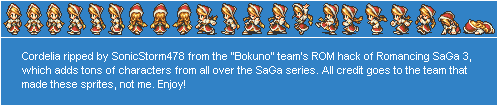 Romancing SaGa 3: Boku No (Hack) - Cordelia