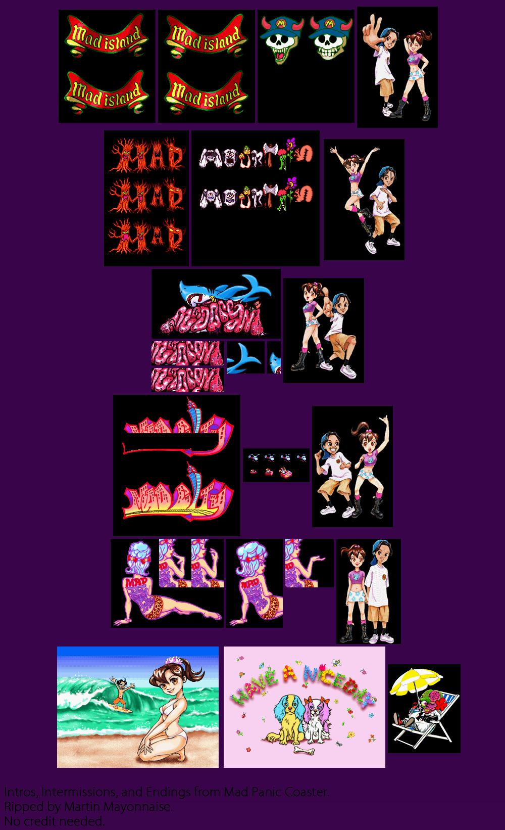 Mad Panic Coaster (JPN) - Miscellaneous Screens