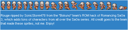 Romancing SaGa 3: Boku No (Hack) - Rouge