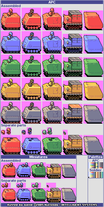 Advance Wars: Dual Strike - APC