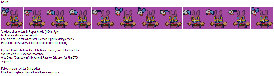 Ravio (Paper Mario N64-Style)