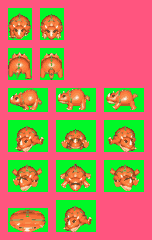 Bomberman Max 2: Blue Advance / Red Advance - No. 05 Stegodon