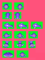 Bomberman Max 2: Blue Advance / Red Advance - No. 07 Sharkun