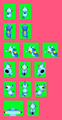 Bomberman Max 2: Blue Advance / Red Advance - No. 09 Seapony