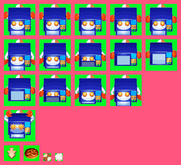 Bomberman Max 2: Blue Advance / Red Advance - Oven Range