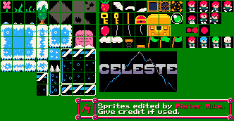 Celeste (PICO-8-Style)