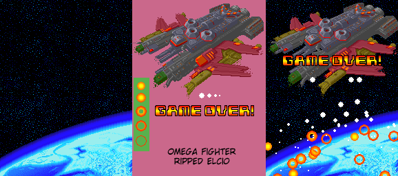 Omega Fighter - Game Over