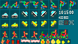 Super Rider - General Sprites