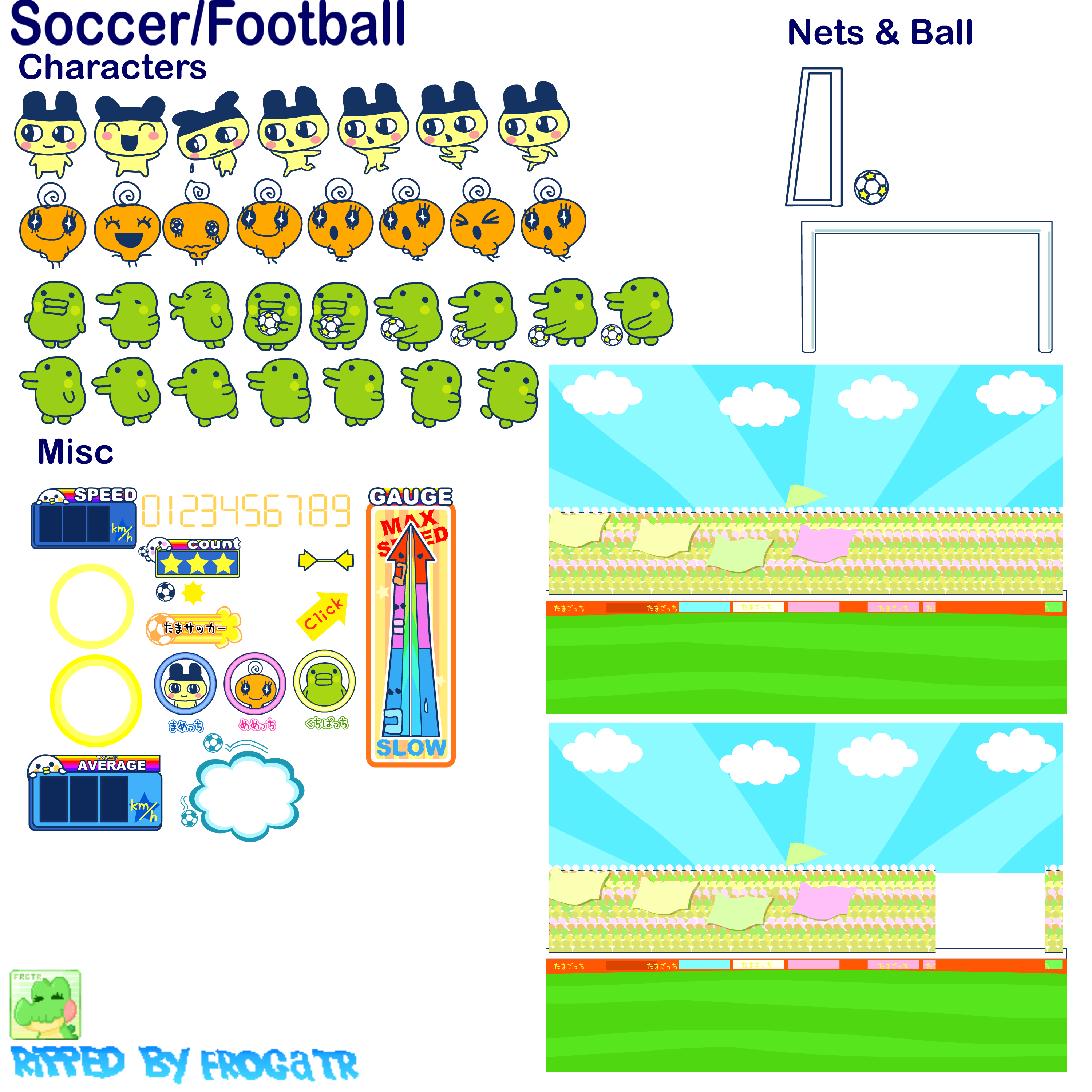 Tamagotchi TamaTown V3/V4 - Soccer