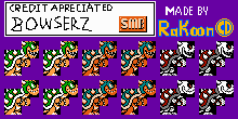 Bowser (Super Mario Bros. 1 NES-Style)