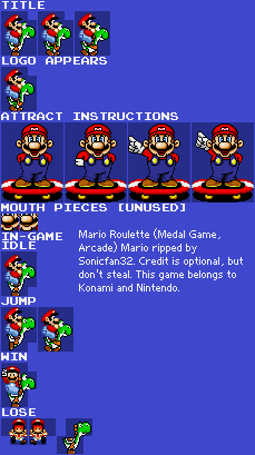 Mario Roulette (JPN) - Mario and Yoshi