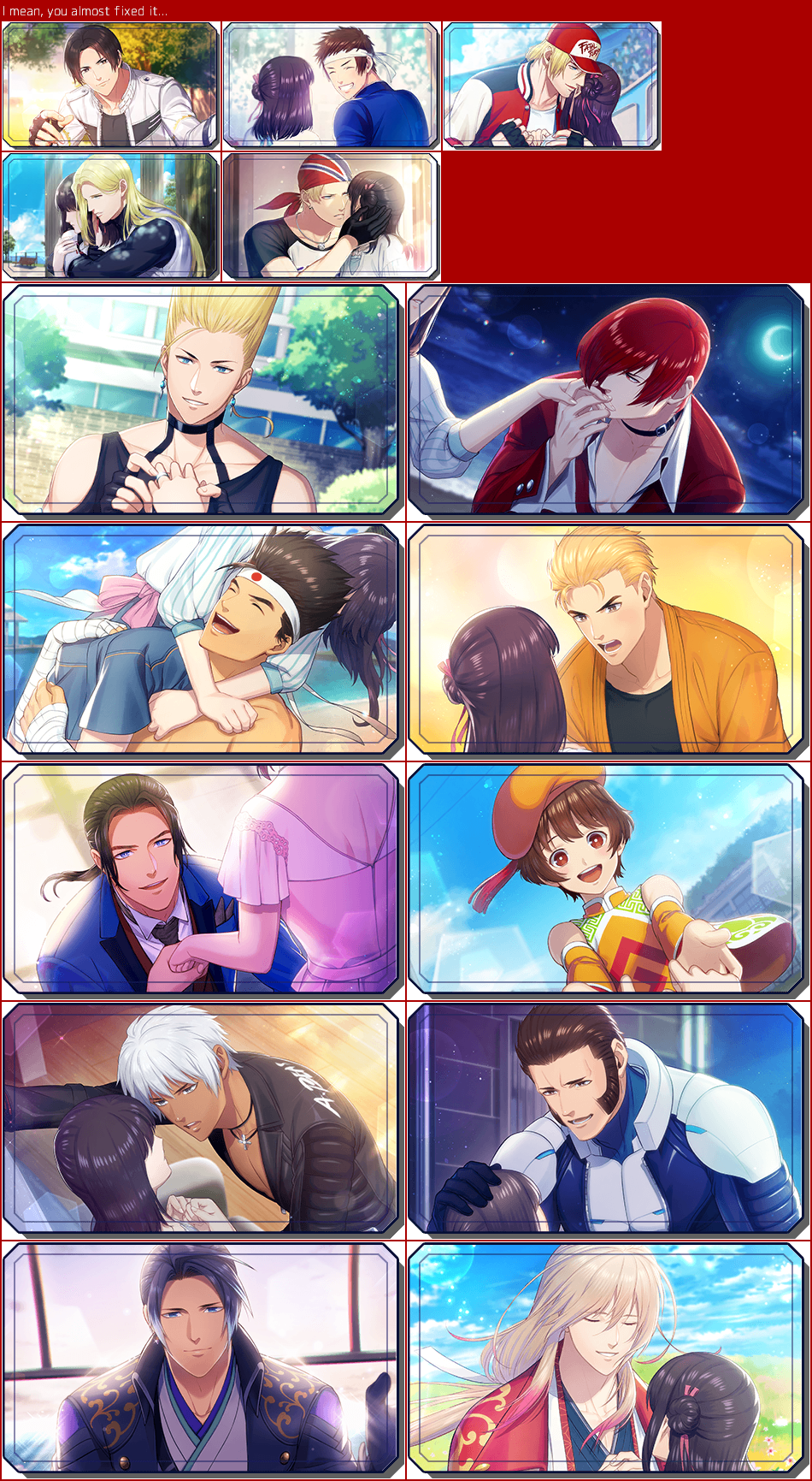 THE KING OF FIGHTERS for GIRLS - Album Icons (Side Story)